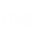 Eivol's white logo